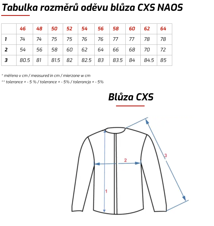 naos blůza